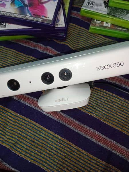 Xbox 360s with kinect sensor and games 3