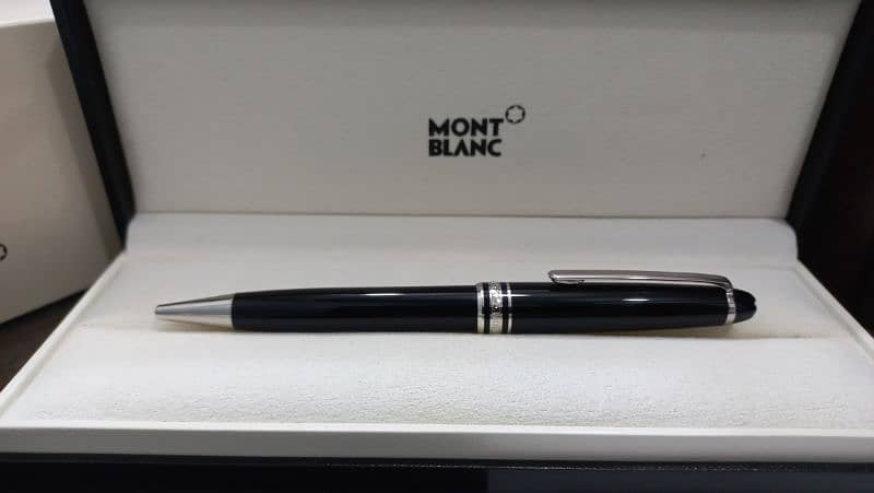 Montblanc meisterstuck classique platinum plated Ballpoint 1