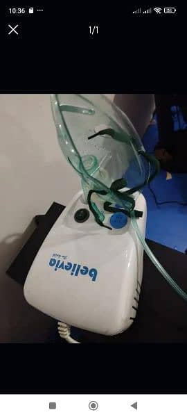 beleivia nebulizer nebuliser in good condition 0