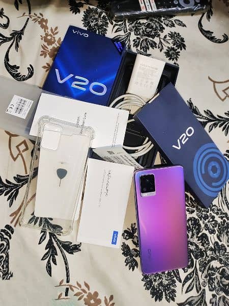 vivo v20   8 +4  / 128 amoled display in display fingerprint sensor 4