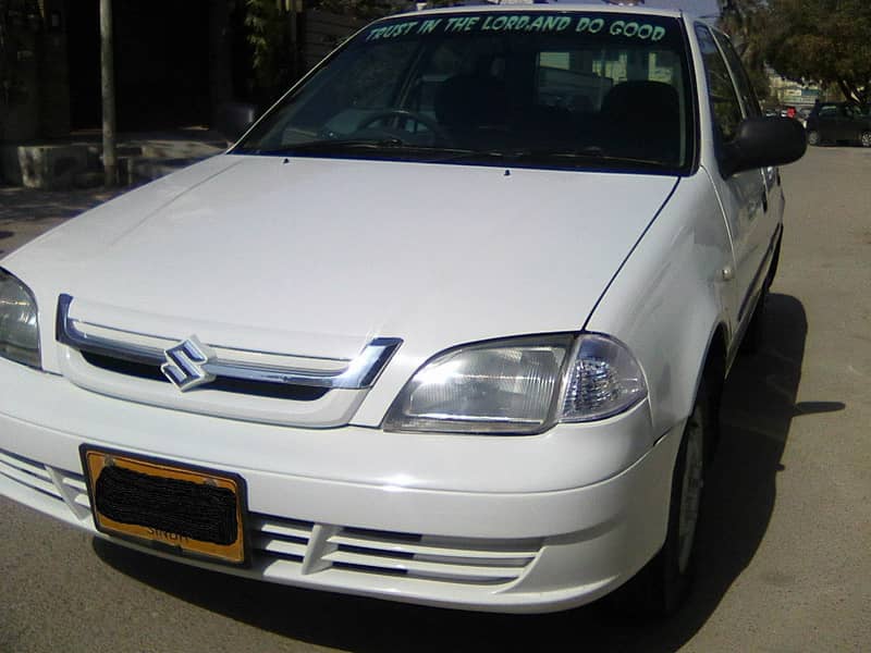 SUZUKI CULTUS VXRi MODEL 2012 WHITE COLOUR VERY GOOD CONDITION 8