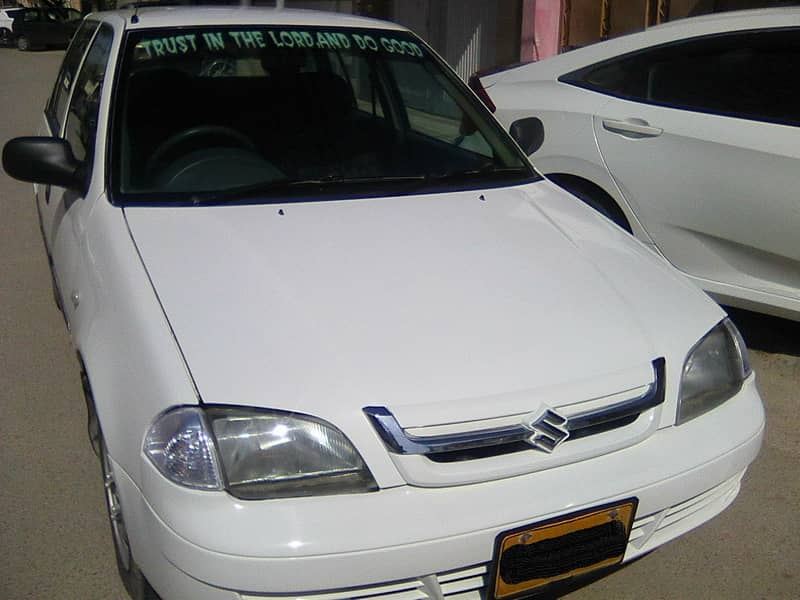 SUZUKI CULTUS VXRi MODEL 2012 WHITE COLOUR VERY GOOD CONDITION 16