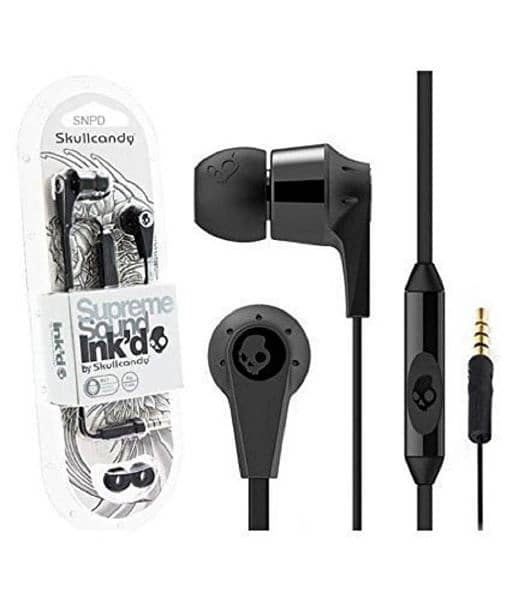 Skullcandy Ink'd 2.0 In-Ear Headphone W/Mic 0