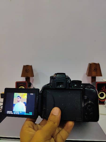 Nikon d5300 entry level professional with 2 lens 9