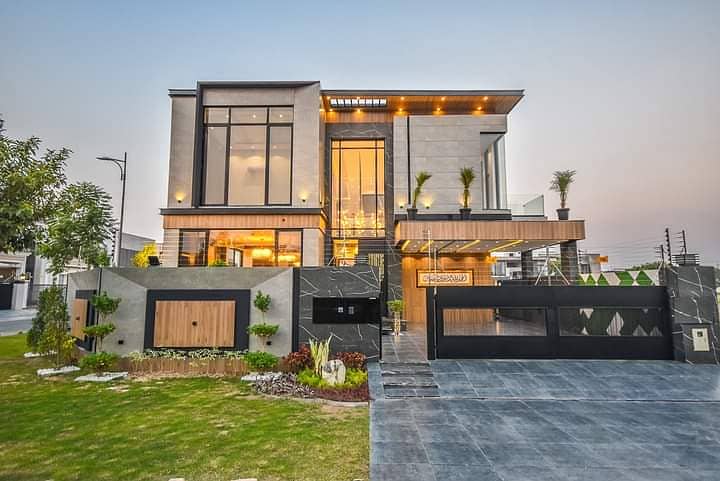 1 Kanal Ultra Modern Brand New House For Rent Prime Location Phase 6 Lahore 0