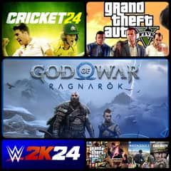 GTA 5•GOD OF WAR RAGNAROK PC GAMES INSTALATION KRWAYE ALL OVER PAK