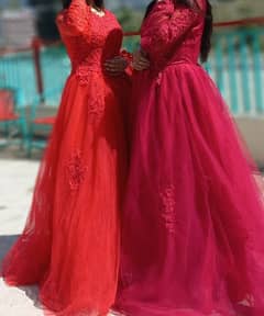 Red barbie maxi