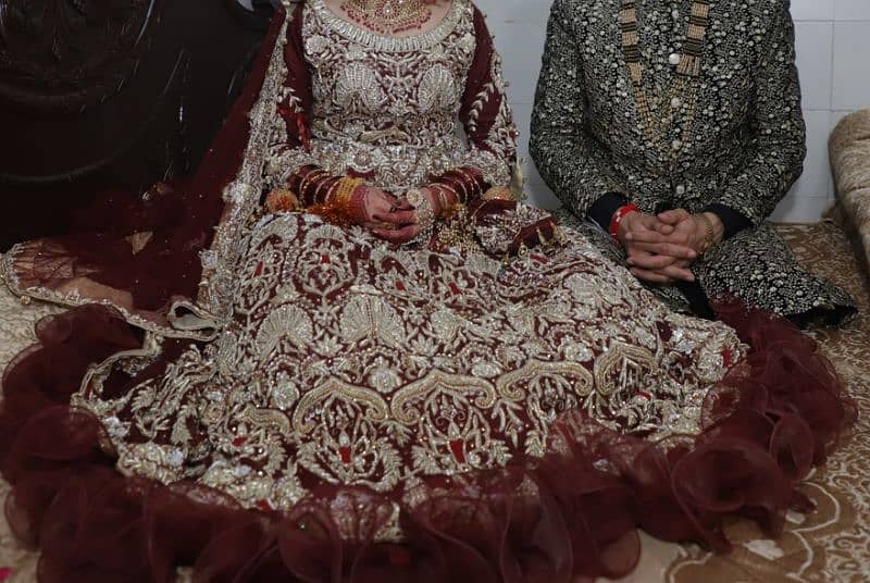 Bridal Baraat Lehngaa stiched 0