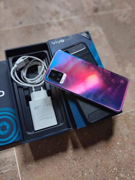 Vivo v20 8 GB RAM 128 GB memory full box 03193220564 0