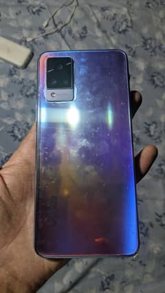 Vivo v21 with box charger 8+4 128gb pta approved finger in display all