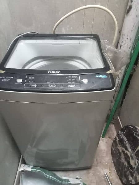 Haier ( Washing and spinner ) fully automatic 4