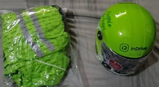 indrive jacket and helmet