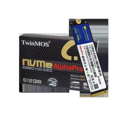 TwinMOS AlphaPro 512GB 1TB 2TB SSDs 3600MBps Speed, Made in Taiwan 0