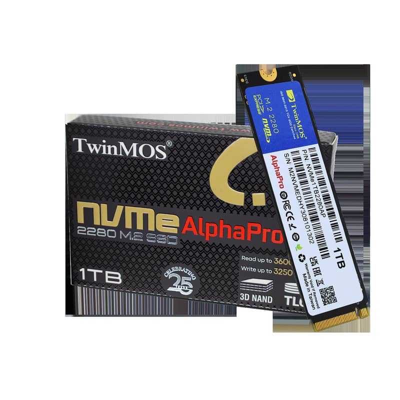 TwinMOS AlphaPro 512GB 1TB 2TB SSDs 3600MBps Speed, Made in Taiwan 2