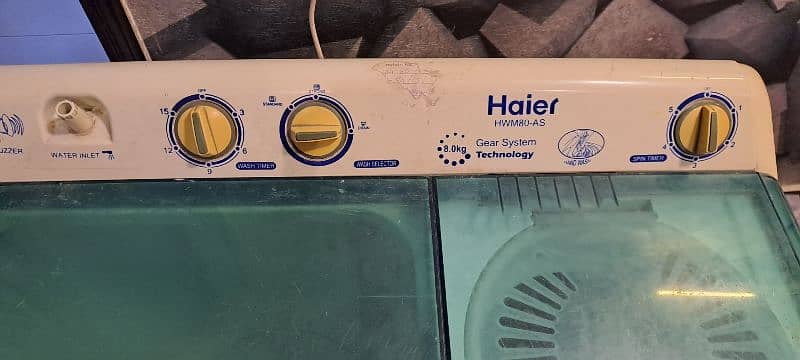 washing machine haier 1