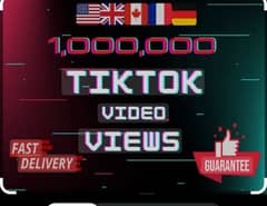 TikTok views, buy TikTok views,100%, fast and quick service