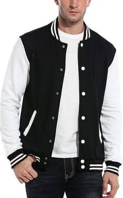 men's stitched jacket for baseball and winter also