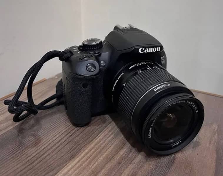 Canon EOS 650D With 18-55mm Lens 0