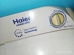 Haier washing machine twin tub model number HWM-80-000S