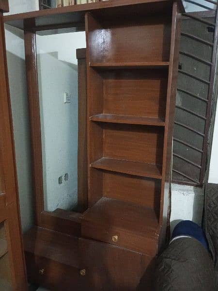 we are selling dresser wooden material only 2 month use 3