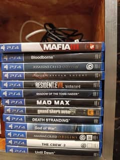 gta 5 (ps4) and more games in description