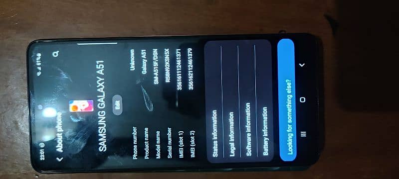 SAMSUNG GALAXY A51 | 8GB RAM 128GB ROM 3