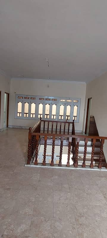 Amir Tonw Society Boundary wall Canal Road Faisalabad* VIP Locatioy 15 Marla Double Story House For Rent 3