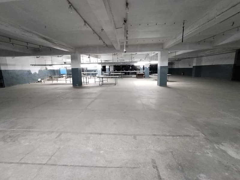 6 Acre Triple Storey Factory For Rent Small Estate Sargodha Road Faisalabad 1 Basement Floor Covered Area 29136 Square Feet 1