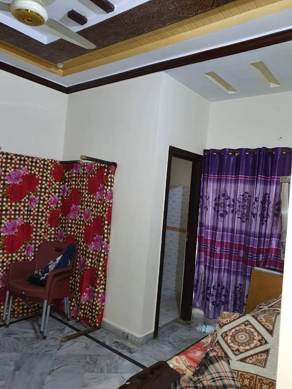 5 Marla Double story House For Eden garden society boundary wall canal road Faisalabad 10