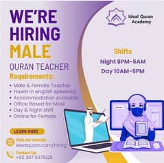 Quran Teacher Required