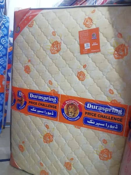 Durafoam lifetime Spring mattress kingsize master moltyfoam double bed 2