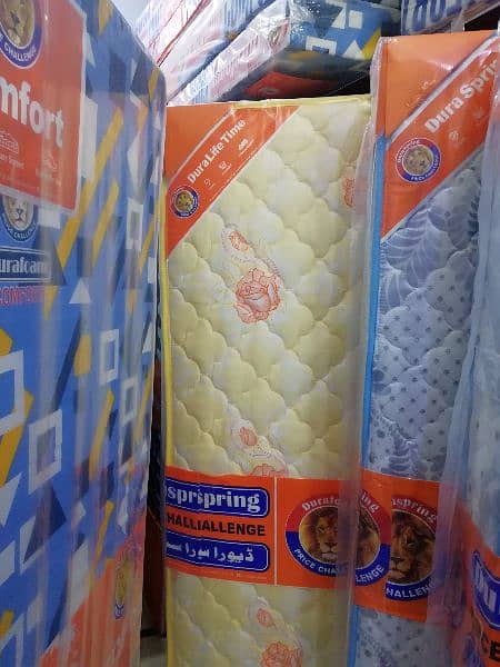 Durafoam lifetime Spring mattress kingsize master moltyfoam double bed 6