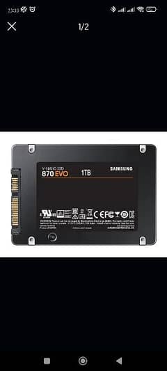 SSD 1Tb samsung 870 evo