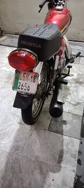 toyo 125 2018 model Lahore number 8