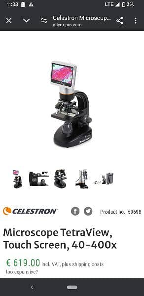 celestrun tetraview orginal mucroscope new price 700$ 0