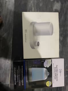 2 pieces Air Purifier (Humidifier) Rgb light and Golden light