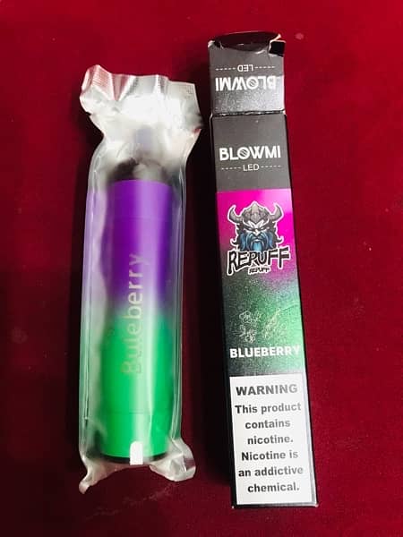 VAPE BLOWMI LED 10000 PUFFS charj able 2