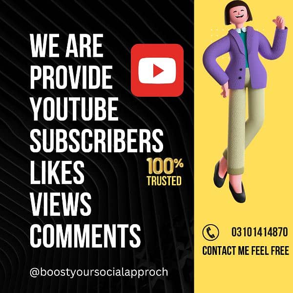 we provide all social media followers,subscribers,likes in cheap rates 3