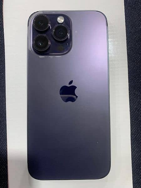 I phone 14 pro max 256gb candishan 10 7