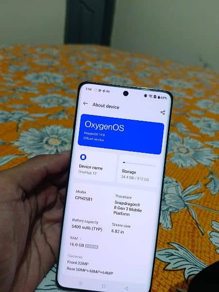 One Plus 12 16GB 512GB 3