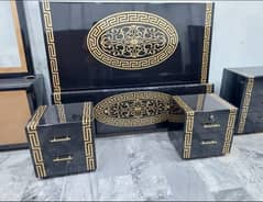 one bed & two side table for sale only seriace person contact me 0