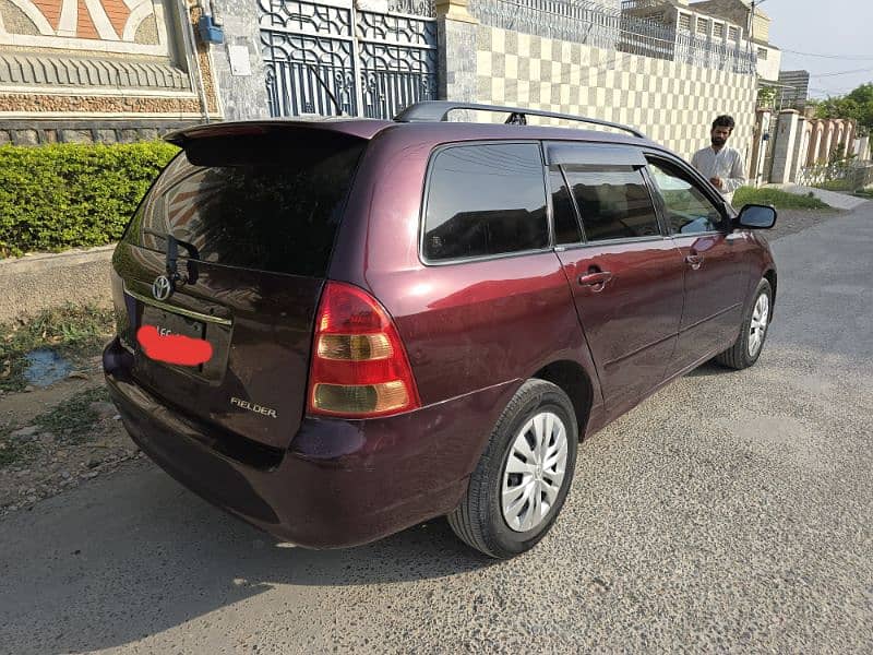 Toyota Corolla Fielder 2003 maroon Full option 1