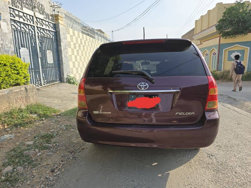 Toyota Corolla Fielder 2003 maroon Full option 2