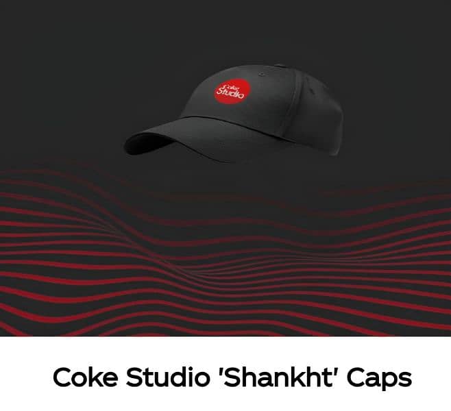 Coke studio cap black shanakht cap coke studio 0