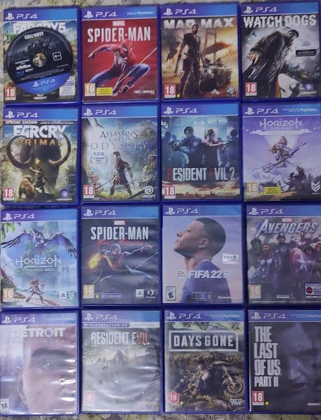 16 PS4 AMAZING GAMES 0