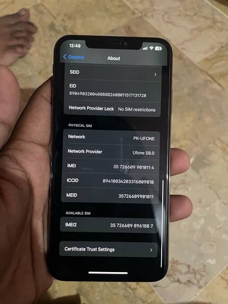 Iphone Xs max 256gb Exchange 7