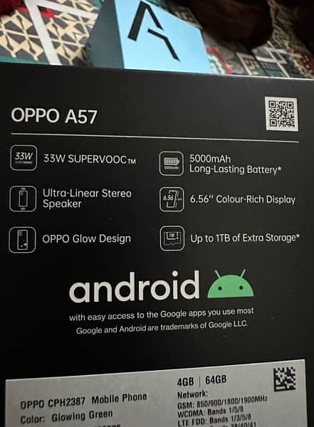 Oppo A57 4/64 all ok with box 4