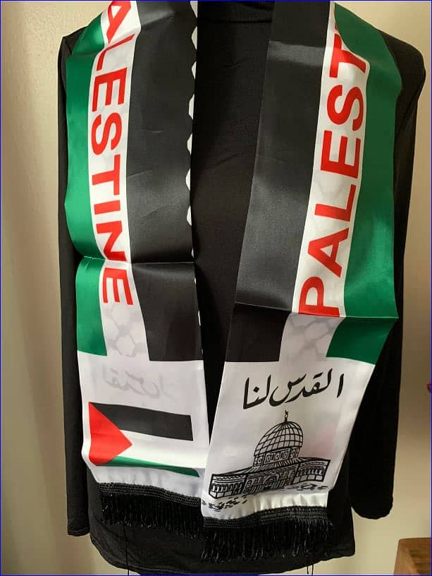 Palestine Flag, Keffiyeh Muffler , UAE Flag, Dubai Flag, Any Logo Flag 5