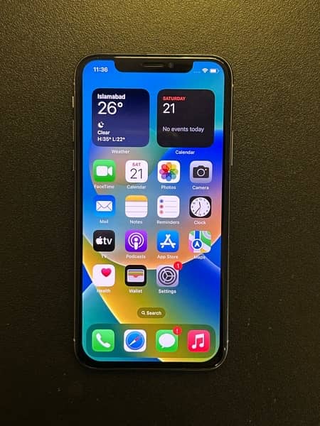 Iphone X 256gb LLA PTA Approved Factory Unlocked (White) 1