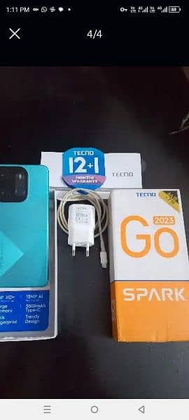 tecno spark go 4/64 full box 10 by 10 (03006503389) 3